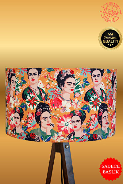 APCASADECOR Frida Kahlo Feride Lambader Başlığı El Emeği