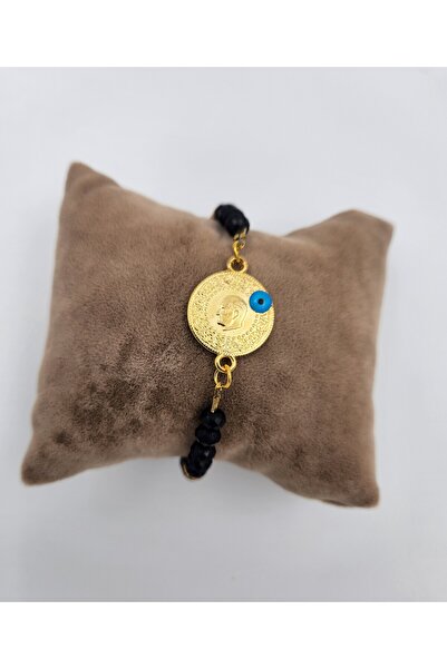 İnci Mercan Bujiteri Çeyrekli Bileklik - Altın Çeyrek Bileklik - Çeyrek Bilek...