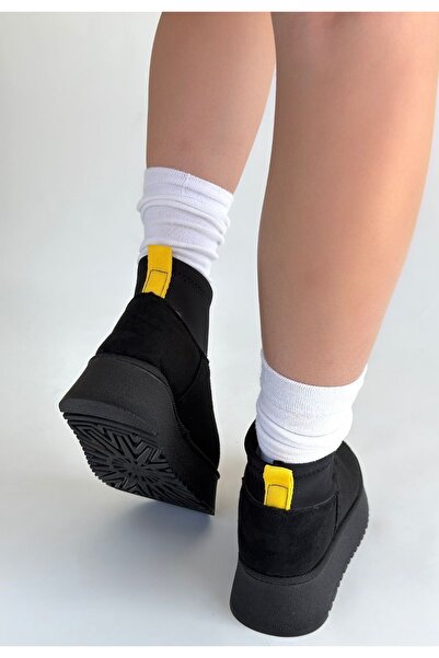 Erbilden Cuen Black Suede Boots