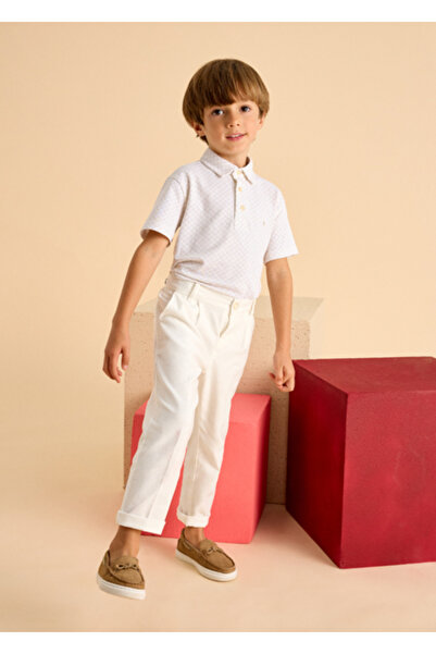 MAYORAL Boy's Classic Linen Trousers 3563