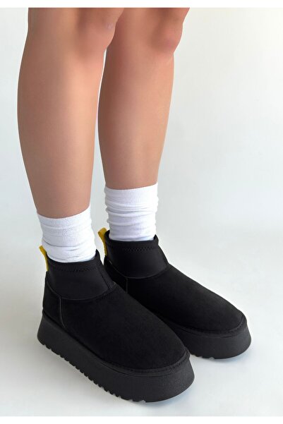 Erbilden Cuen Black Suede Boots