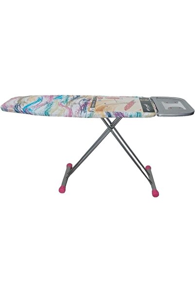 LYNX Turkish-made ironing table, lightweight, heat-resistant, 120 x 40 cm with adjustable height, multi-c