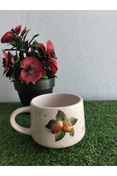 Home Coffee Cup with Pistachios