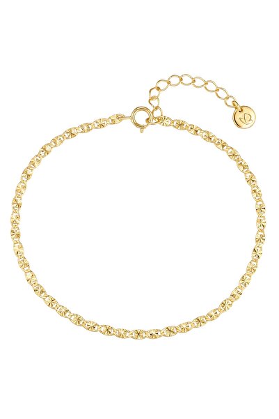 Glanzstücke München Silberarmband Armband Sterling Silber gelbgold