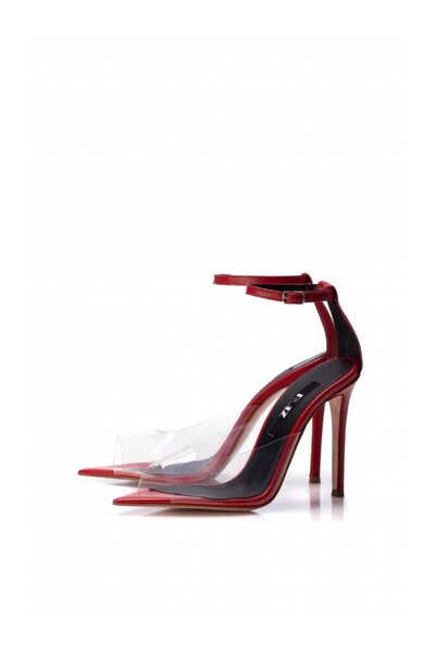 Ruiz Sandale Plexi-Red