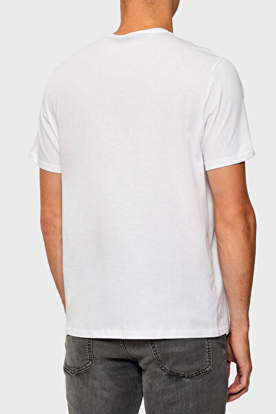 Calvin Klein With Logo 100% Cotton Regular Fit Crew Neck t Shirt Lv04Rd820Gyaa Men t Shirt Lv04Rd