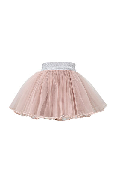 fantasialand Girls' tutu skirt, Ballerina model, dusty pink color
