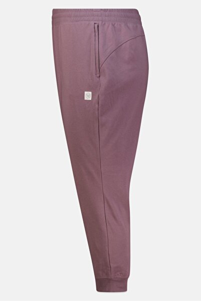 We Wander Women Plus Size Brand Logo Jogger Pants, Mauve