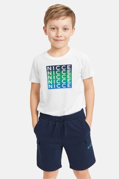 Nicce Kids Boy 2 Piece Graphic T Shirt And Shorts Set, Multicolor