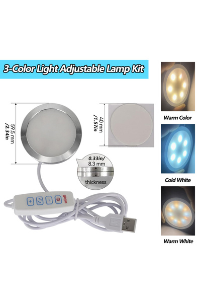 Choice 2 مجموعة (2 قطعة) 3 مصابيح ملونة لمجموعة مصباح LED من Bambu Lab، مجموع...