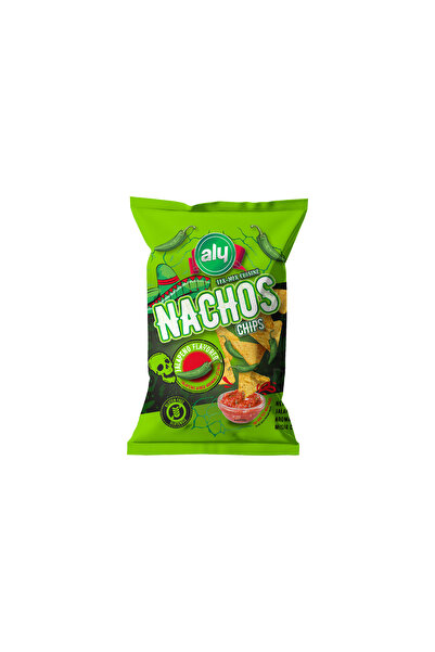 Aly Jalapeno Biber Aromalı Glutensiz Nachos Cips 225 Gr