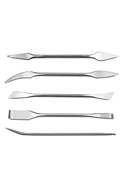 Genel Markalar Çelik Seramik Modelaj Seti Çift Yönlü 5 Parça