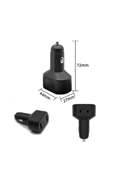 SMT SECURITY USB Car Charger - NanoSIM Spy Microphone + GPS Tracker - Remote Control - Voice Activation