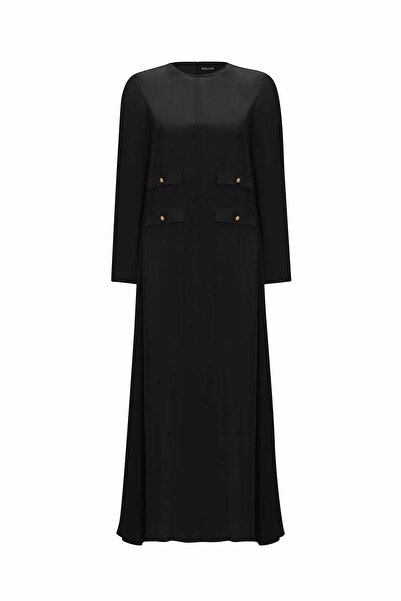 MISS DALIDA T25Y-4035 MISSDALIDA CEP KAPAKLI CUPRO ELBİSE