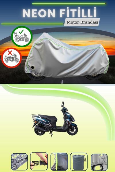 Cemku Shine حقيبة خلفية رمادية اللون ومتوافقة مع قماش نيون فيتيل فالكون موكو ...