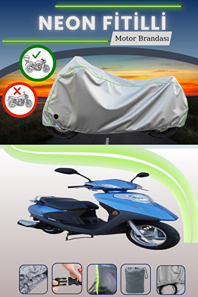 Cemku Shine حقيبة خلفية رمادية اللون ومتوافقة مع قماش نيون فيتيل موتولوكس CEO...