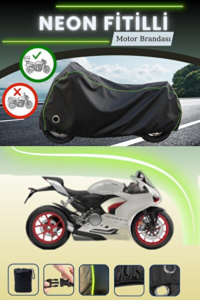 Cemku Shine حقيبة خلفية وقفل باللون الأسود النيون قماش مجدّل متوافقة مع دراجة...