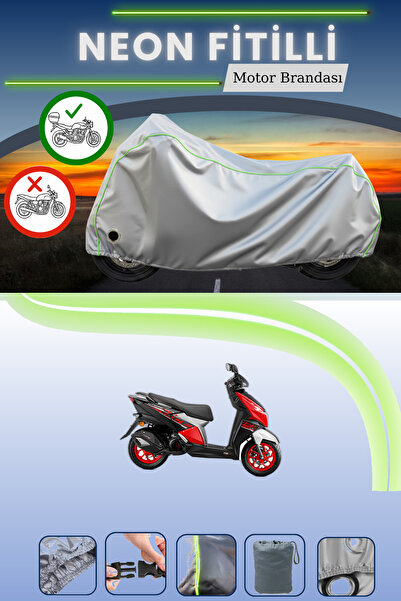 Cemku Shine حقيبة خلفية رمادية اللون ومتوافقة مع قماش نيون فايتي أباتشي بيوتي...