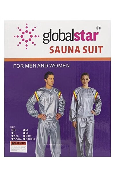 Globalstar XXXXXLبدلة ساونا وتنحيف جلوبال ستار مقاس