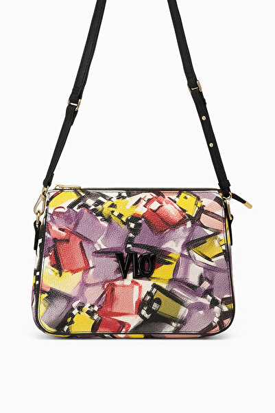 BORNAY Стилна цветна дамска чанта