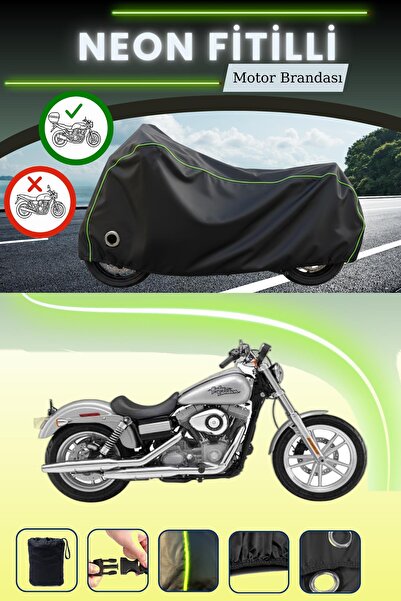 Cemku Shine حقيبة خلفية سوداء وقفل متوافقان مع حقيبة نيون فايتل هارلي ديفيدسو...