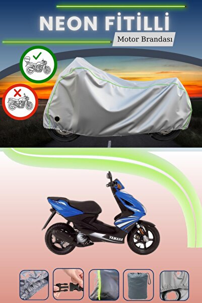 Cemku Shine حقيبة خلفية رمادية اللون ومتوافقة مع قماش نيون متوافق مع دراجة نا...