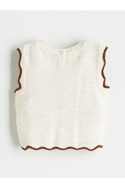 LC Waikiki Crew Neck Knitwear Girl's Sweater