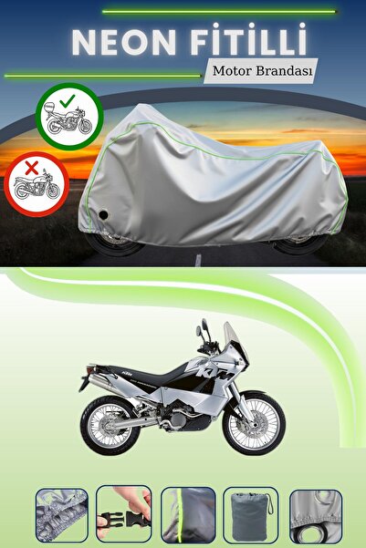 Cemku Shine حقيبة خلفية رمادية اللون ومتوافقة مع قماش نيون متوافق مع دراجة نا...