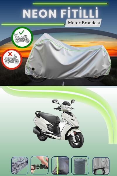 Cemku Shine حقيبة خلفية رمادية اللون ومتوافقة مع قماش نيون فيتيل هيرو داش 110...