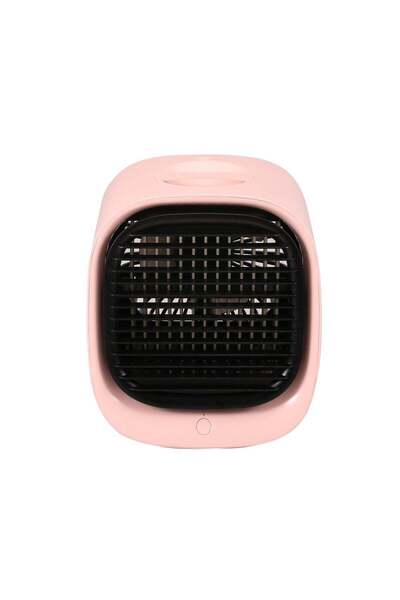 fun zone 3-Speed USB Air Cooler Fan H32882P-WSQ Pink/Black