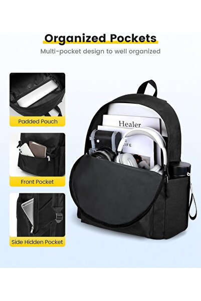 Vorspack Lightweight Backpack for College Travel Work - Unisex