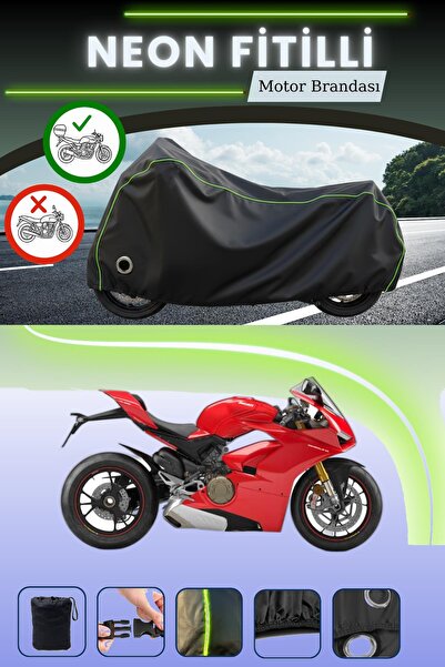 Cemku Shine حقيبة خلفية وقفل باللون الأسود النيون قماش مجدّل متوافقة مع دراجة...