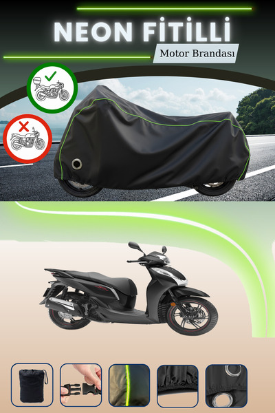 Cemku Shine حقيبة خلفية وقفل باللون الأسود النيون قماش مجدّل متوافقة مع قماش ...