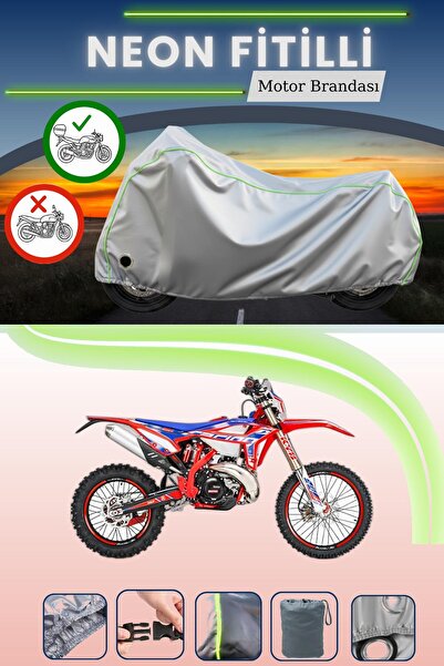 Cemku Shine حقيبة خلفية رمادية اللون ومتوافقة مع قماش نيون فليت بيتا RR 2T En...