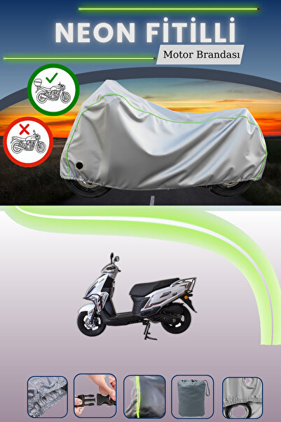 Cemku Shine حقيبة خلفية رمادية اللون ومتوافقة مع قماش نيون فيتيل فولك موكو 50...