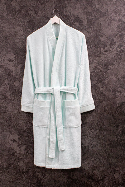 Class Bambu Kimono Kadın Bornoz Mint