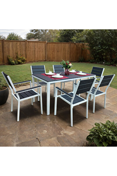Living Accents 7-Piece Weather Resistant Durable Outdoor Dining Set