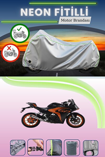 Cemku Shine حقيبة خلفية رمادية اللون ومتوافقة مع قماش نيون فليت أورورا GP 250...