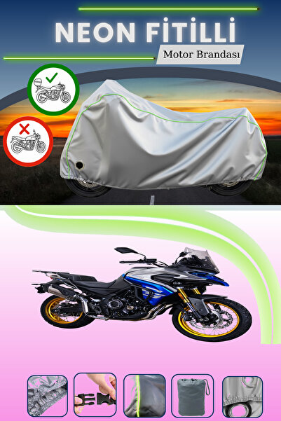 Cemku Shine حقيبة خلفية رمادية اللون ومتوافقة مع قماش نيون فايت فيج 500 دي إس...