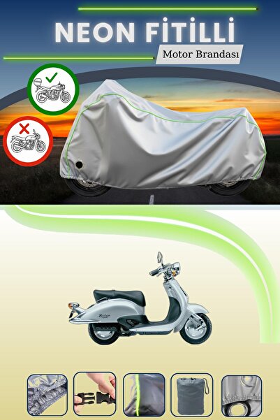 Cemku Shine حقيبة خلفية رمادية اللون ومتوافقة مع قماش نيون متوافق مع دراجة نا...