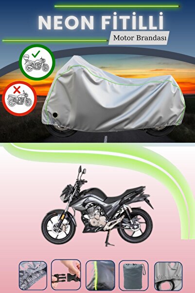 Cemku Shine حقيبة خلفية رمادية اللون ومتوافقة مع قماش نيون مونديال 125 دريفت ...