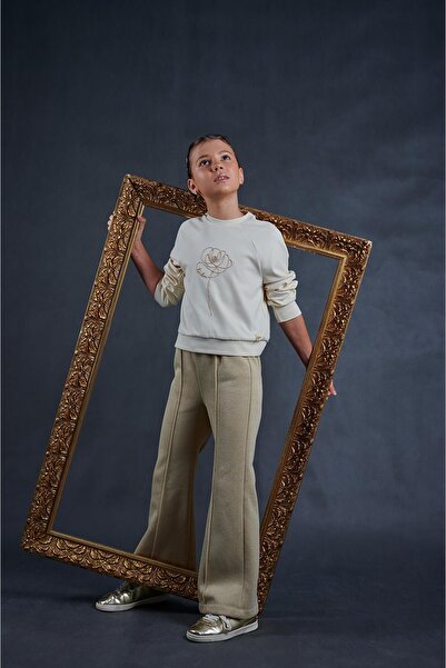 Lia Lea BG Store Kız Çocuk Krem Bluz