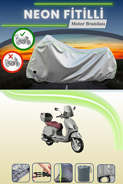 Cemku Shine حقيبة خلفية رمادية اللون ومتوافقة مع قماش نيون فليت RKS Bevely 12...