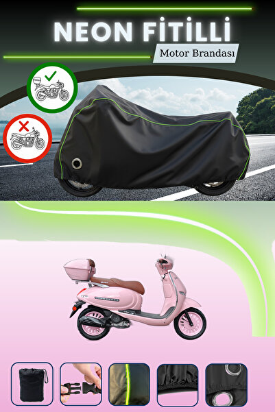 Cemku Shine حقيبة خلفية سوداء وقفل متوافقان مع قماش نيون فيتيلي يوكي بيليني 5...