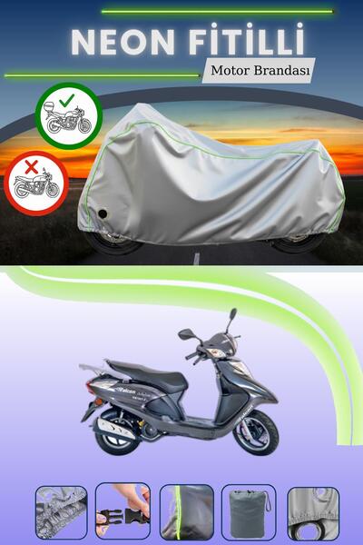 Cemku Shine حقيبة خلفية رمادية اللون ومتوافقة مع قماش نيون فايتل فالكون دولفي...