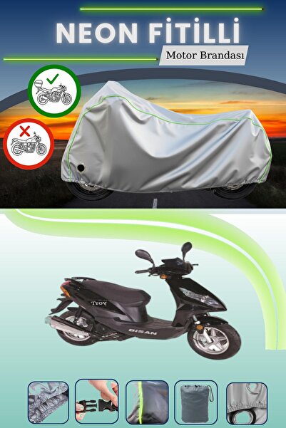 Cemku Shine حقيبة خلفية رمادية اللون ومتوافقة مع قماش نيون فيتيل بيسان تروي 1...