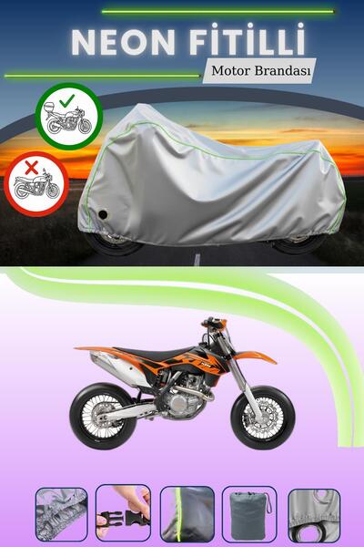 Cemku Shine حقيبة خلفية رمادية اللون ومتوافقة مع قماش نيون متوافق مع دراجة نا...