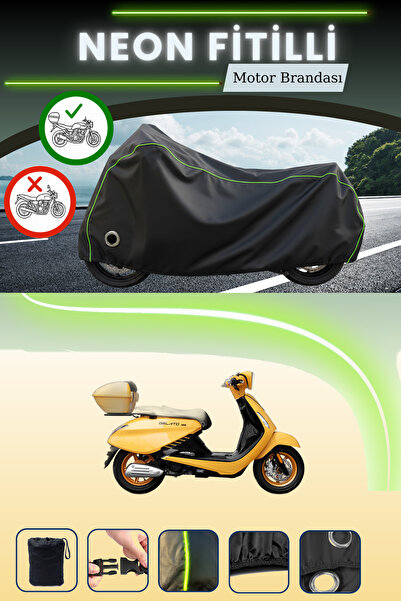 Cemku Shine حقيبة خلفية سوداء وقماش متوافق مع قفل نيون فيتيلي يوكي جيلاتو 125...