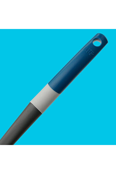 Tasty Serving spoon with scale 678062, Soft handle, 34 cm, Plastic, Blue