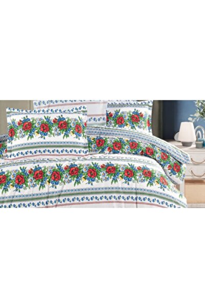 RALEX PUCIOASA Lenjerie de pat 100% BUMBAC king size (ARHAIC5)